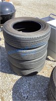 CONTINENTAL P205/70R16 TIRES (4)