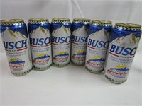 6 16 OZ Busch Clash in Daytona Cans - 16th