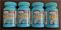 4 Boxes Certified Plus Simethicone Gas Relief