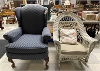 Clayton Marcus Wing Back Arm Chair