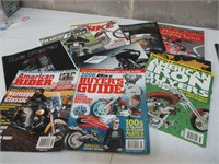 10 Misc. Motorcycle Magazines