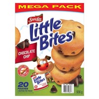 20-Pk Sara Lee Little Bites Chocolate Chip