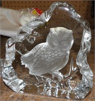 Decorative Glass Owl
