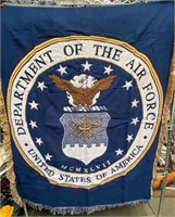 W - US AIR FORCE THROW BLANKET (Q161)