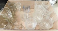Misc. Clear Glass Bowls & Cups