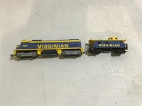 HO TYCO Virginian diesel locomotive #4301