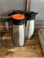 3 Insulated Thermos Jugs