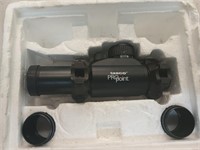Tasco ProPoint scope with scope rings and shade