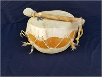 Native American Drum And Stick