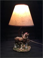 Anheuser-Busch Clydesdales Table Lamp