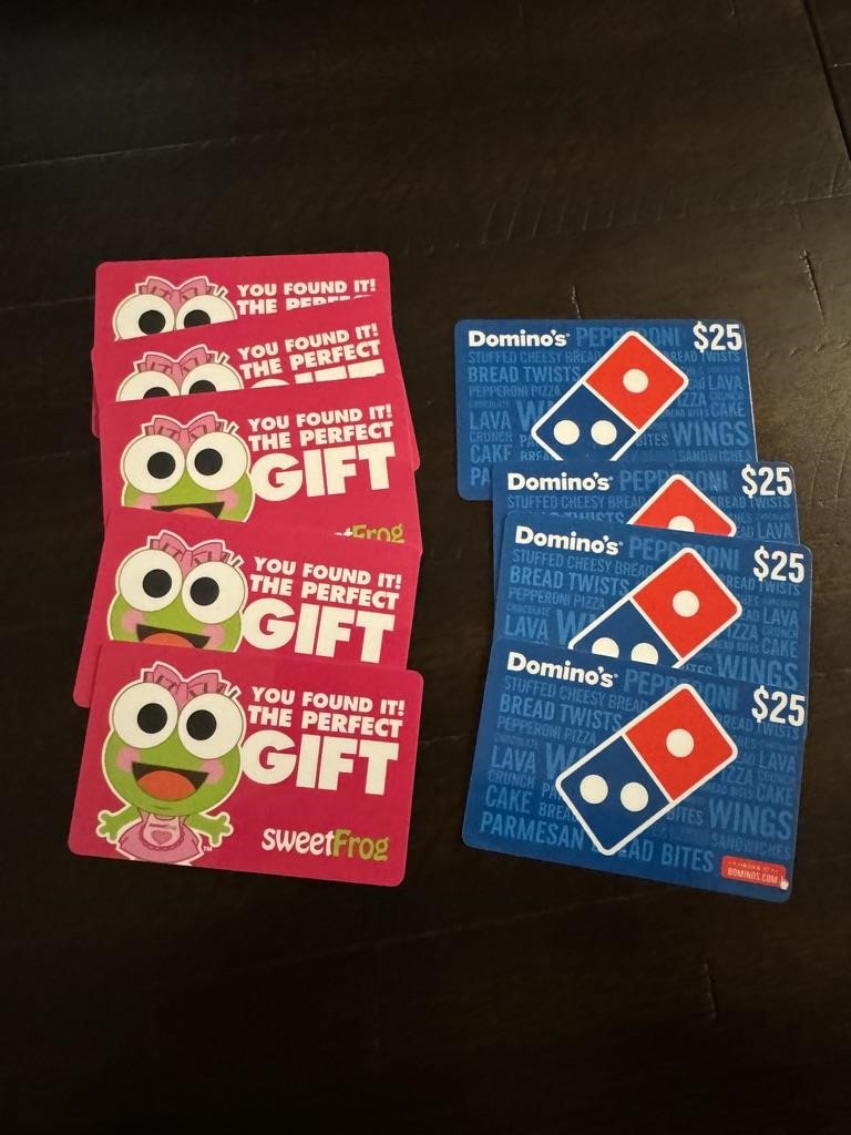 Gift Cards Galore!