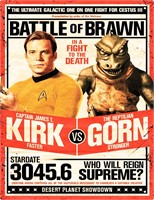 Star Trek Captain Kirk vs The Reptilian Gorn Photo