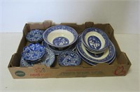 Blue Willow + Blue/White Dishes