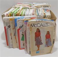 * 80 Assorted Sewing Patterns