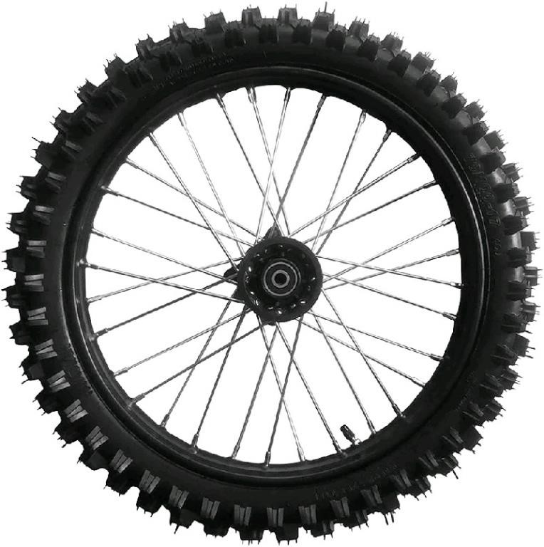 Togarhow Front Rear Wheel Tire and Rim Inner Tube