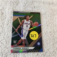 2020-21 Xr Green Rookie Tyrese Maxey