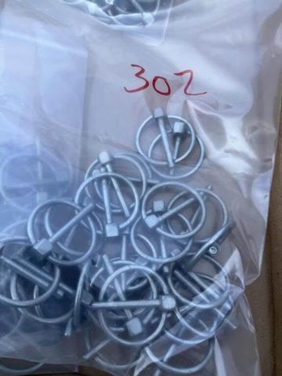 25 clip pins never used
