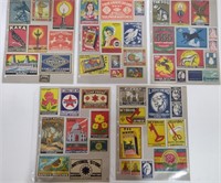 Indian Vintage Matchbox Labels