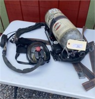 Retired SCBA Self Contained Breathing Apparatus