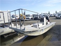 1982 Smith Root 17' Aluminum Fishing Boat