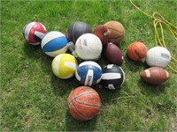 Assorted Sports Balls