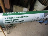 Telescopic Wand Gutter Spray Cleaner NO SHIP