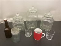 assorted Glass & Mug Lot