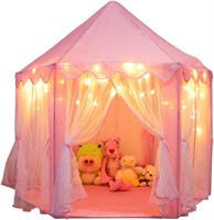 ORIAN Princess Castle Tent  Pink 55x53