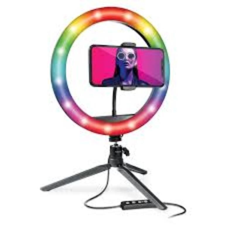 Bower 10" Tabletop RGB Ring Light