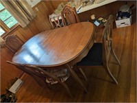 Dining Room Table and Chairs (Not Great Condition)