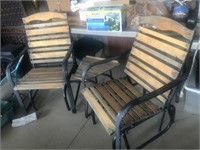 Double Patio Chair set