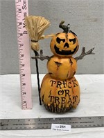 Trick or Treat Halloween Pumpkin Statue