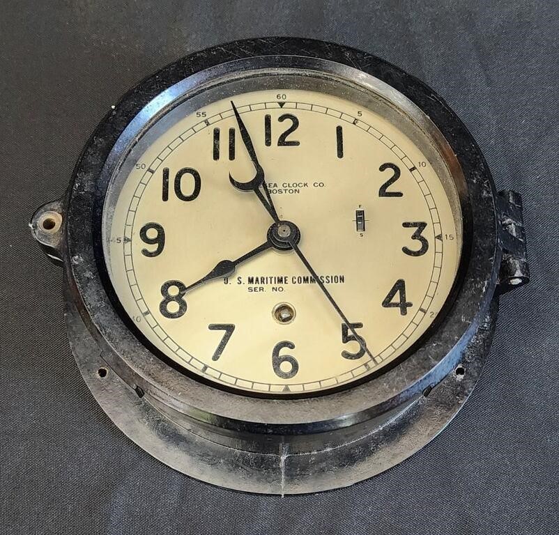 Antq Ships Clock