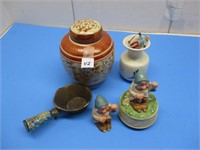 Vintage Ginger Jar and Collectibles