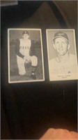 Vern Law and Ronald Hansen vintage MLB autographs