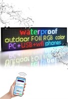 Outdoor & Indoor Programmable LED Sign