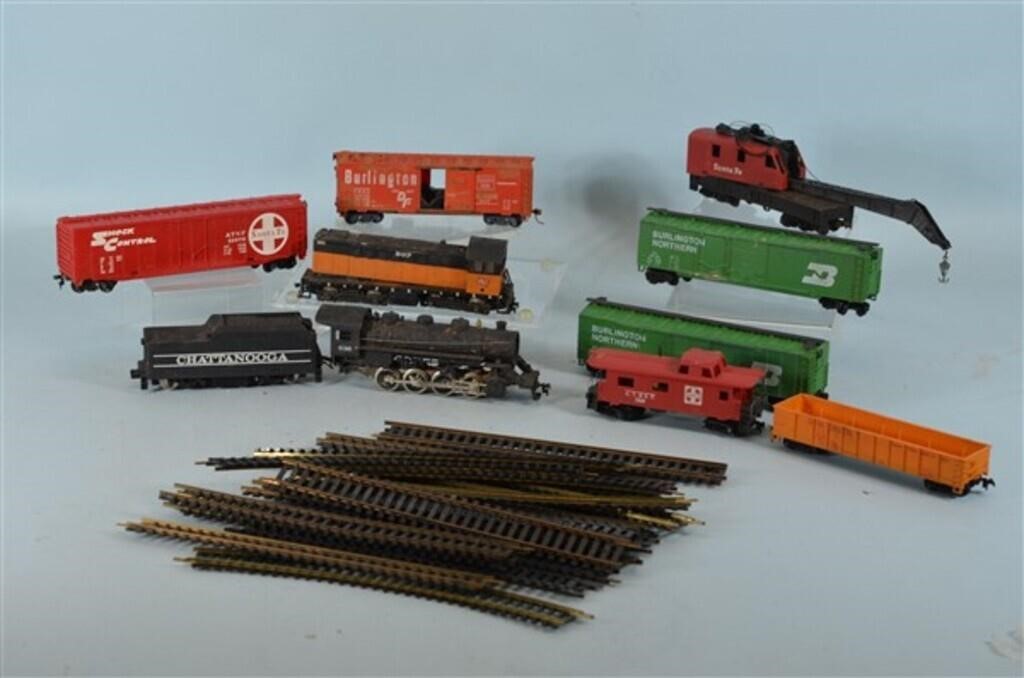 Vintage Tyco Model Train and Track