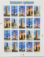 02 Southeastern Lighthouse Postage Stamps