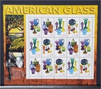 1999 US American Glass Postage Stamps