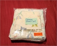 Queen size Sheet Set - Flat sheet, fitted sheet