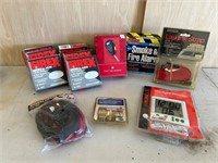 Firex Smoke Alarms, Lashing Strap, Bungee Cords +