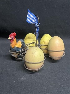 Vintage Cute Egg Dipping Decor