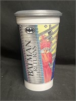 Plastic 1992 Batman returns cup