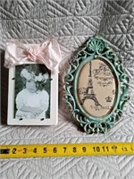 C9) Think little girls room! Pic frame and deco.