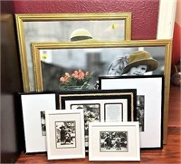 Selection of Black and White Framed Prints
