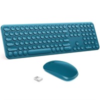 Wireless Keyboard and Mouse, Vssoplor 2.4GHz Ultra