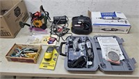 Dremel, battery charger, compressor, etc