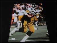 STEELERS ROCKY BLEIER SIGNED 11X14 PHOTO JSA