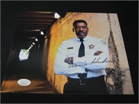 ERNIE HUDSON SIGNED 8X10 PHOTO JSA COA