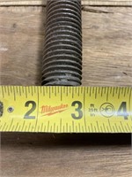 Approximately (32) 1" x 10” square head bolts